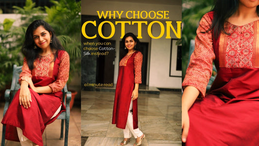 Why choose only Cotton when you can choose Cotton-Silk? - Buynoocube